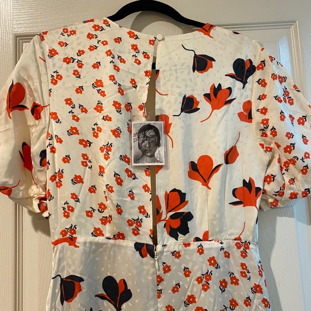 Mr Self Portrait Floral Midi Dress - Picture 3 of 4